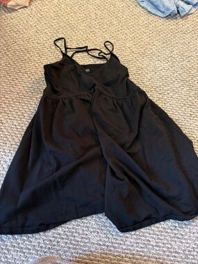 Wild Fable Black Spaghetti Strap Sundress